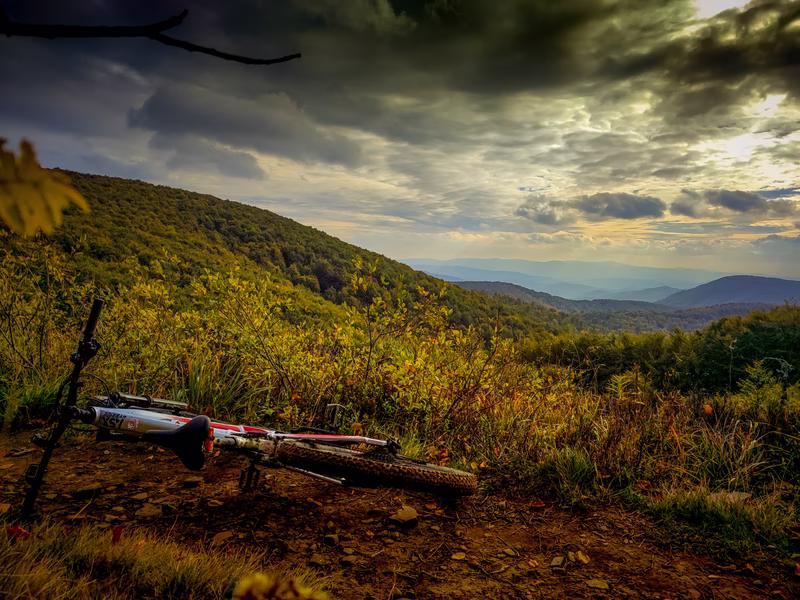 Rowerem Przez Bieszczady
